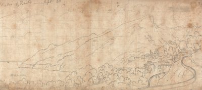 Vietri og Raito af John Robert Cozens